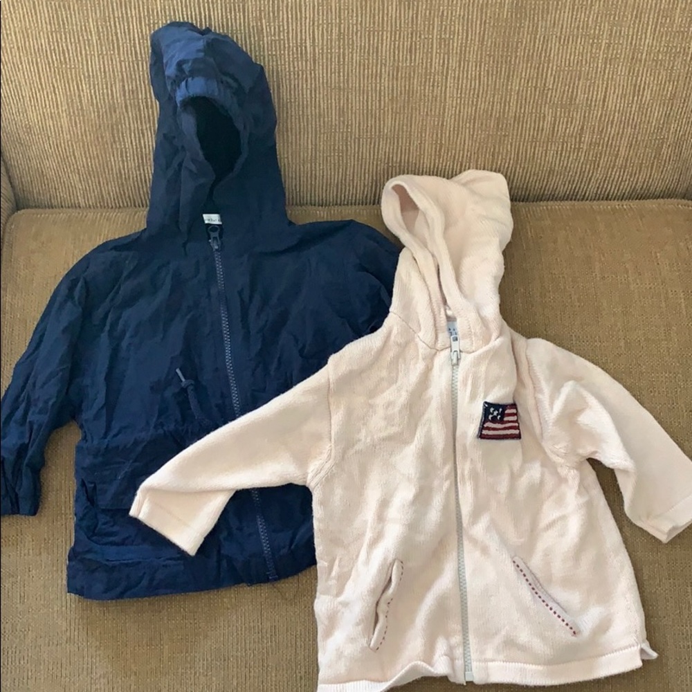 Boys clothing jacket 18M Nordstrom & Gap EUC